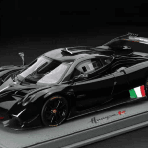 1/18 BBR Pagani Huayra R (Gloss Black) Live Car Model Karson Limited 100 Pieces