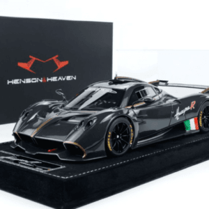 1/18 HH Model Pagani Huayra R (Black Carbon) Resin Live Car Model Karson Limited 30 Pieces