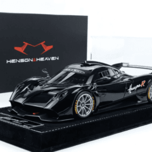 1/18 HH Model Pagani Huayra R (Diamond Black) Resin Live Car Model Karson Limited 30 Pieces
