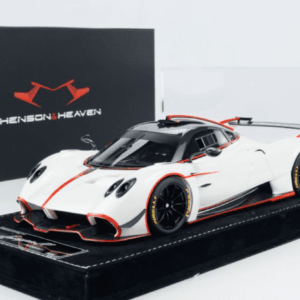 1/18 HH Model Pagani Huayra R (Pearl White) Resin Live Car Model Karson Limited 30 Pieces