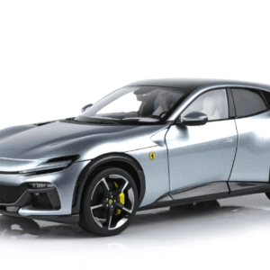 1/18 BBR Ferrari Purosangue with Panoramic Roof (Titanium Grey) Live Car Model Karson Diecast