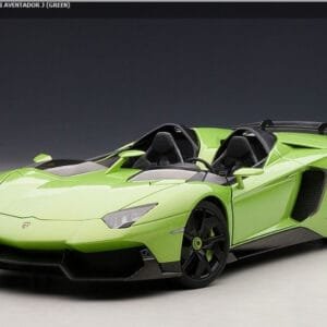 1/18 AUTOart Lamborghini Aventador J (Green) Live Car Model Karson