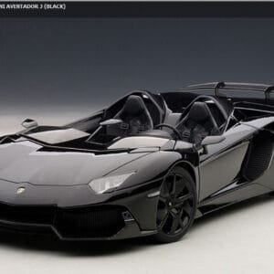 1/18 AUTOart Lamborghini Aventador J (Black) Live Car Model Karson