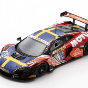 1/43 McLaren 650S GT3 No.188 FIA GT Nations Cup Bahrain 2018 Team Sweden -  Garage 59 A. West - V. Bouveng Live Car Model Karson
