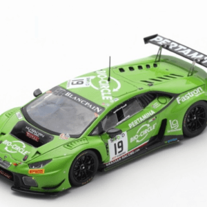1/43 Lamborghini Huracán GT3 No.19 GRT Grasser Racing Team 24H Spa 2017 R. Ineichen - R. Giammaria - E. Perez Companc Limited 300 Live Car Model Karson