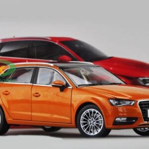 1/18 AUDI A3 SPORTBACK (ORANGE) DIECAST CAR MODEL Live Car Model Karson