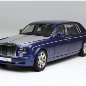 1/18 Kyosho Rolls-Royce Phantom EWB (Blue with Silver Hood) Live Car Model Karson Diecast