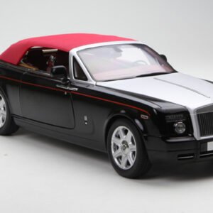1/18 KYOSHO ROLLS-ROYCE PHANTOM COUPE Soft Top Convertible (BLACK) DIECAST MODEL Live Car Model Karson