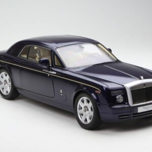1/18 KYOSHO ROLLS-ROYCE PHANTOM COUPE Hardtop (Blue) Live Car Model Karson Diecast