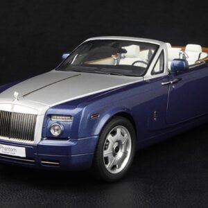 1/18 Kyosho Rolls-Royce Phantom Drophead Coupe (Metropolitan Blue) Live Car Model Karson Diecast