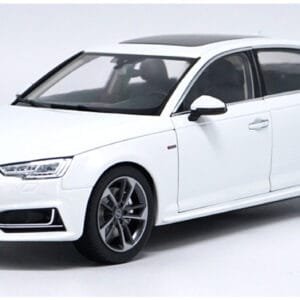 1/18 Dealer Edition Audi A4 A4L (White) B9 (Typ 8W; 2016–present) Live Car Model Karson Diecast