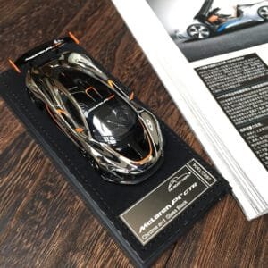 1/43 Almostreal Almost Real Mclaren P1 GTR (Chrome & Gloss Black) Live Car Model Karson Diecast