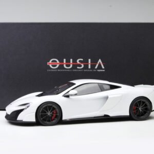 1/18 Kyosho Mclaren 675LT (White) Enclosed Live Car Model Karson Diecast