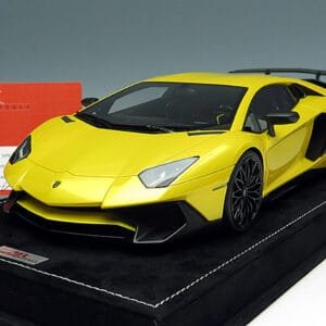 1/18 MR Lamborghini Aventador LP750-4 (Yellow) Live Car Model Karson