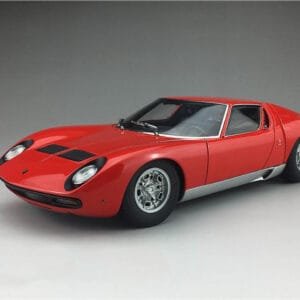 1/18 AUTOart Lamborghini Miura SV (Red with Silver Rims) Live Car Model Karson