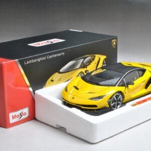 1/18 Maisto Lamborghini Centenario LP770-4 (Yellow) Live Car Model Karson Diecast
