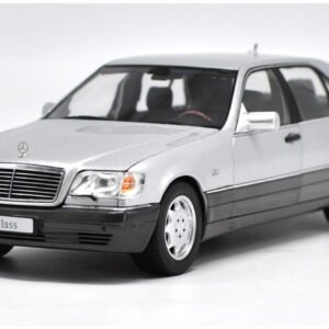 1/18 Dealer Edition 1990 Mercedes-Benz S600 V12 W140 Live Car Model Karson Diecast
