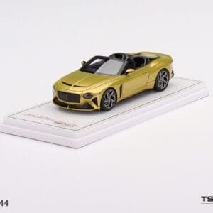 1/43 TSM Bentley Continental GT Mulliner Bacalar Yellow Flame Resin Live Car Model Karson