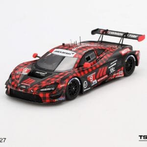 1/43 TSM 2024 McLaren 720S GT3 Evo #9 Pfaff Motorsports "Plaid" 2024 IMSA Chevrolet Grand Prix Live Car Model Karson