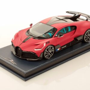 1/18 MR Bugatti Divo (Italian Red Matt) with Carbon Fiber Base Resin Live Car Model Karson Limited