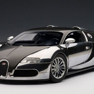 1/18 AUTOart Bugatti EB Veyron 16.4 Pur SANG (Black & Alumnium Casting) Live Car Model Karson
