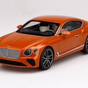 1/18 Top Speed Bentley Continental GT (Orange Flame) Resin Live Car Model Karson