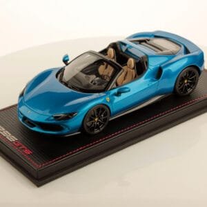 1/18 MR Collection Ferrari 296 GTS (Blu Corsa Blue) Resin Live Car Model Karson