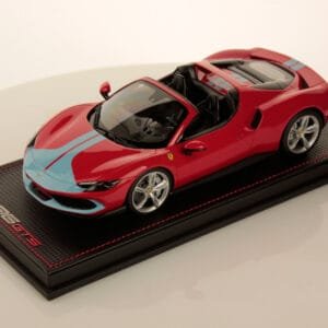 1/18 MR Collection Ferrari 296 GTS Rosso Corsa Red Assetto Fiorano Live Car Model Karson Limited 149 Pieces
