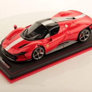 1/18 MR Collection Ferrari Daytona SP3 (Rosso Scuderia Red) Live Car Model Karson