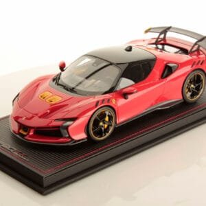 1/18 MR Collection Ferrari SF90 XX Stradale (Rosso Scuderia Red) Live Car Model Karson