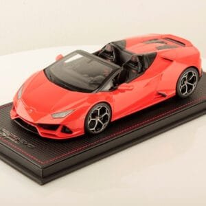 1/18 MR Collection Lamborghini Huracán EVO Spyder (Arancio Xanto Orange) Resin Live Car Model Karson Limited