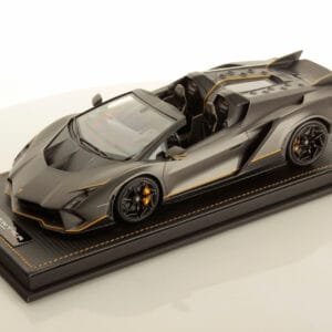 1/18 MR Collection Lamborghini Authentic (Grigio Titans Matte Grey) Live Car Model Karson