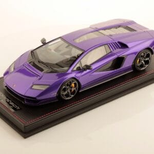 1/18 MR Collection Lamborghini Countach LPI 800-4 (Viola Pasifae Purple) Resin Live Car Model Karson Limited 49 Pieces