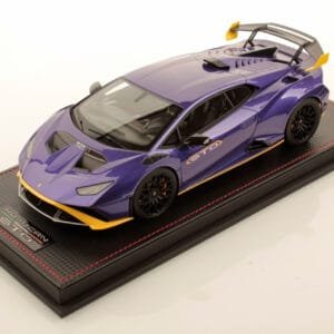 1/18 MR Collection Lamborghini Huracan STO (Viola Pasifae Purple) Resin Live Car Model Karson Limited