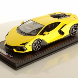 1/18 MR Collection Lamborghini Reveulto (Giallo Clarus Yellow) Live Car Model Karson