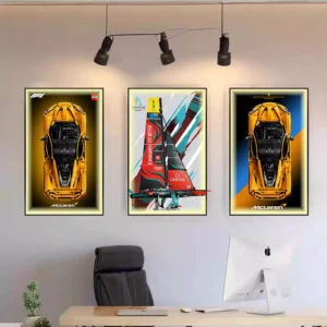 LEGO® Technic™ Car Display Solution For LEGO Background Wall Mount
