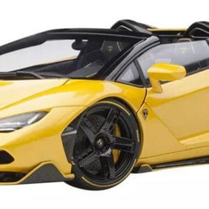 1/18 AUTOart Lamborghini Centenario Roadster (Giallo Inti Pearl Yellow) Live Car Model Karson