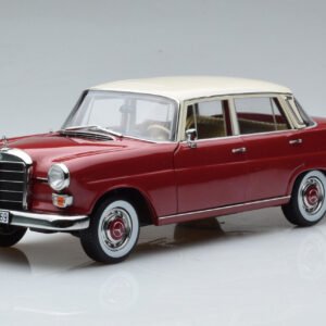 1/18 Norev 1966 Mercedes-Benz 200 (Red) Live Car Model Karson Diecast