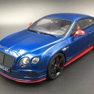 1/18 GT Spirit GTSpirit Bentley Continental GT Speed Black Edition (Blue) Resin Live Car Model Karson
