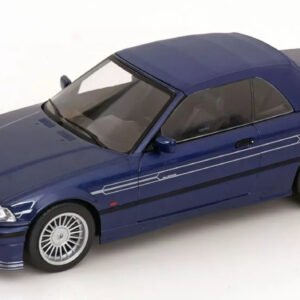 1/18 ModelCarGroup 1996 BMW E36 Alpina B3 3.2 Convertible (Blue Metallic) Live Car Model Karson Diecast