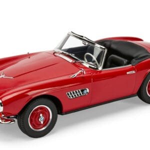 1/18 Dealer Edition 1958 BMW 507 Cabriolet (Red) Live Car Model Karson Diecast