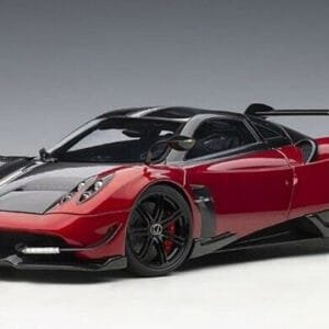 1/18 AUTOart Pagani Huayra BC in Rosso Dubai & Black Carbon Live Car Model Karson