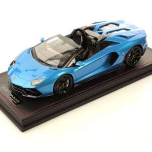 1/18 MR Collection Lamborghini Aventador Ultimae Roadster (Blu Tawaret Blue) Resin Live Car Model Karson Limited