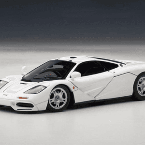 1/43 AUTOart McLAREN F1 (PURE WHITE) Live Car Model Karson Diecast