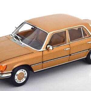1/18 Norev 1973 Mercedes-Benz 350 SE W116 (Gold Metallic) Live Car Model Karson Diecast