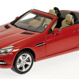 1/18 Minichamps 2011 Mercedes-Benz SLK-Class SLK-Klasse Convertible (Red) Live Car Model Karson Diecast