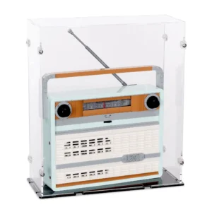 Retro Radio Display Case for LEGO Set 10334  | Free Shipping