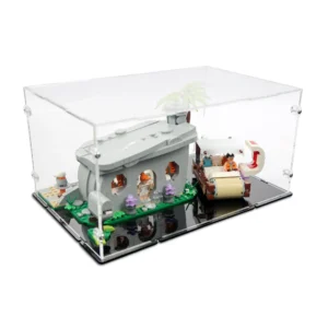 The Flintstones LEGO Display Case (Small) for LEGO Set 21316  | Dream Car Planet