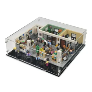 The Office LEGO Display Case for LEGO Set 21336  | Dream Car Planet