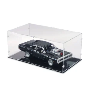 Dom's Dodge Charger LEGO Display Case for LEGO Set 42111  | Dream Car Planet